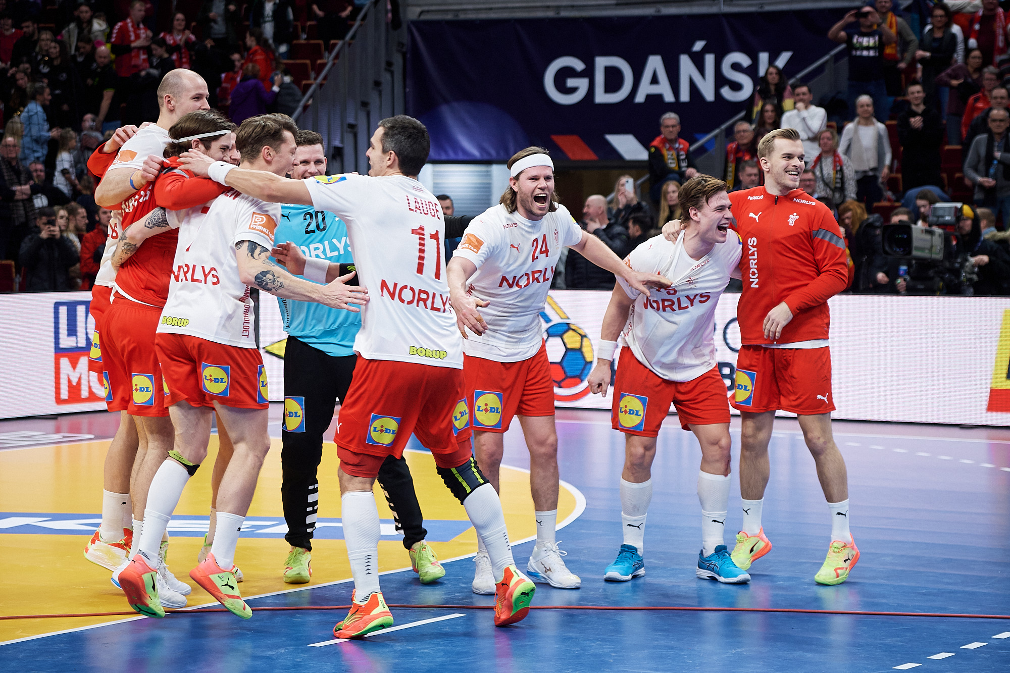 2019, 2021, 2023! Denmark again at the TOP of the World! Handball